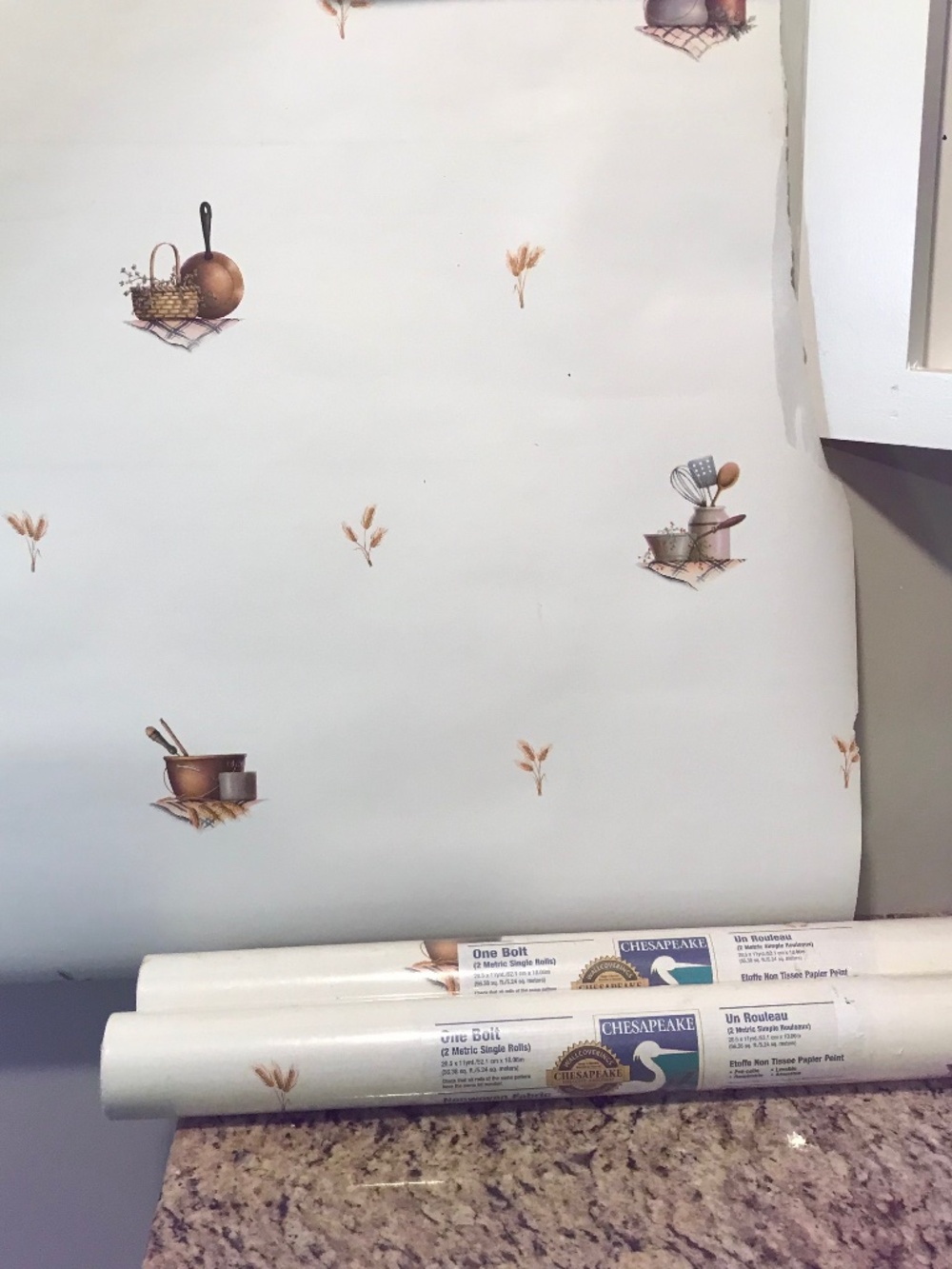 3 bolts Chesapeake country cottage wallpaper